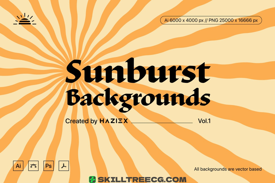 Sunburst Backgrounds（283706）-技能树